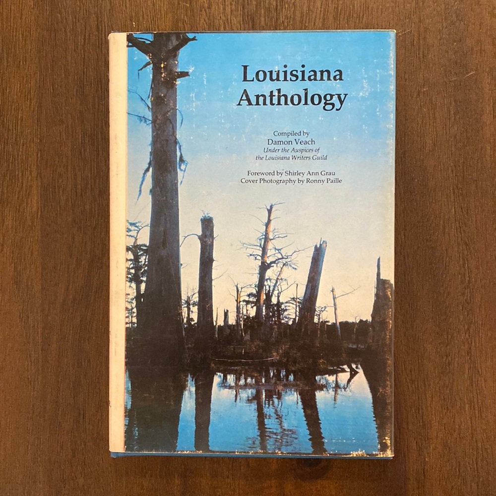 Louisiana Anthology Compiled by Damon Veach (autographed) Vintage, 1982